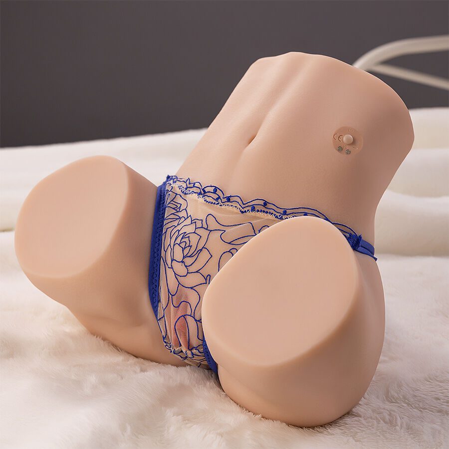 XISE - MAYA SUCKING MASTURBADOR VAGINA Y ANO REALÍSTICO CON VIBRACIÓN Y ONDAS ESTIMULADORAS 4.5 KG