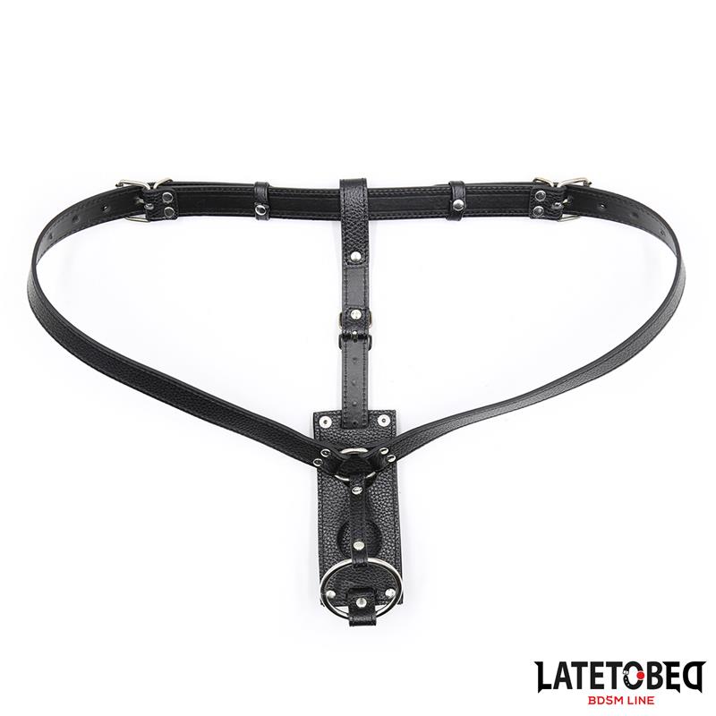 LATETOBED BDSM LINE Tanga Mujer Castidad Strap On Talla Única