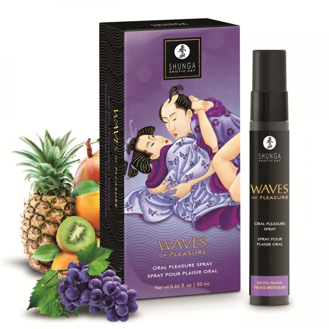 SHUNGA SPRAY ORAL WAVES PLEASURE 20 ML FRUTAS EXÓTICAS