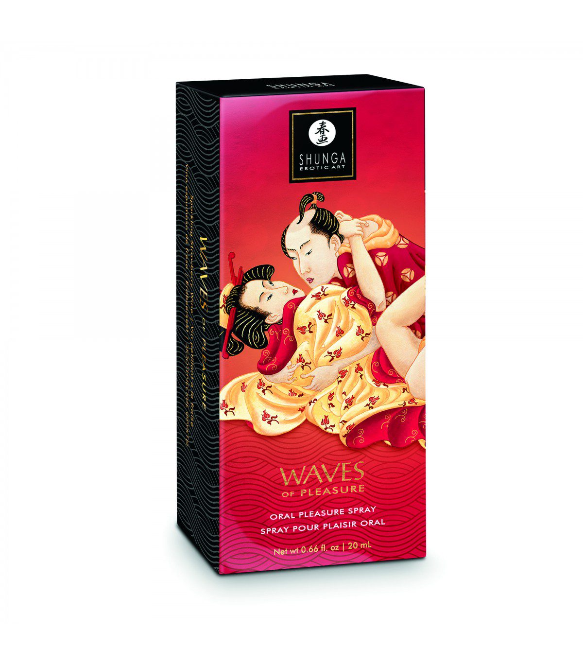 SHUNGA SPRAY ORAL WAVES PLEASURE 20 ML FRESAS CHAMPAGNE
