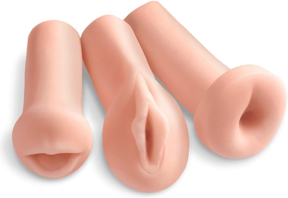 All 3 holes - kit de 3 masturbadores realísticos - Imagen 3