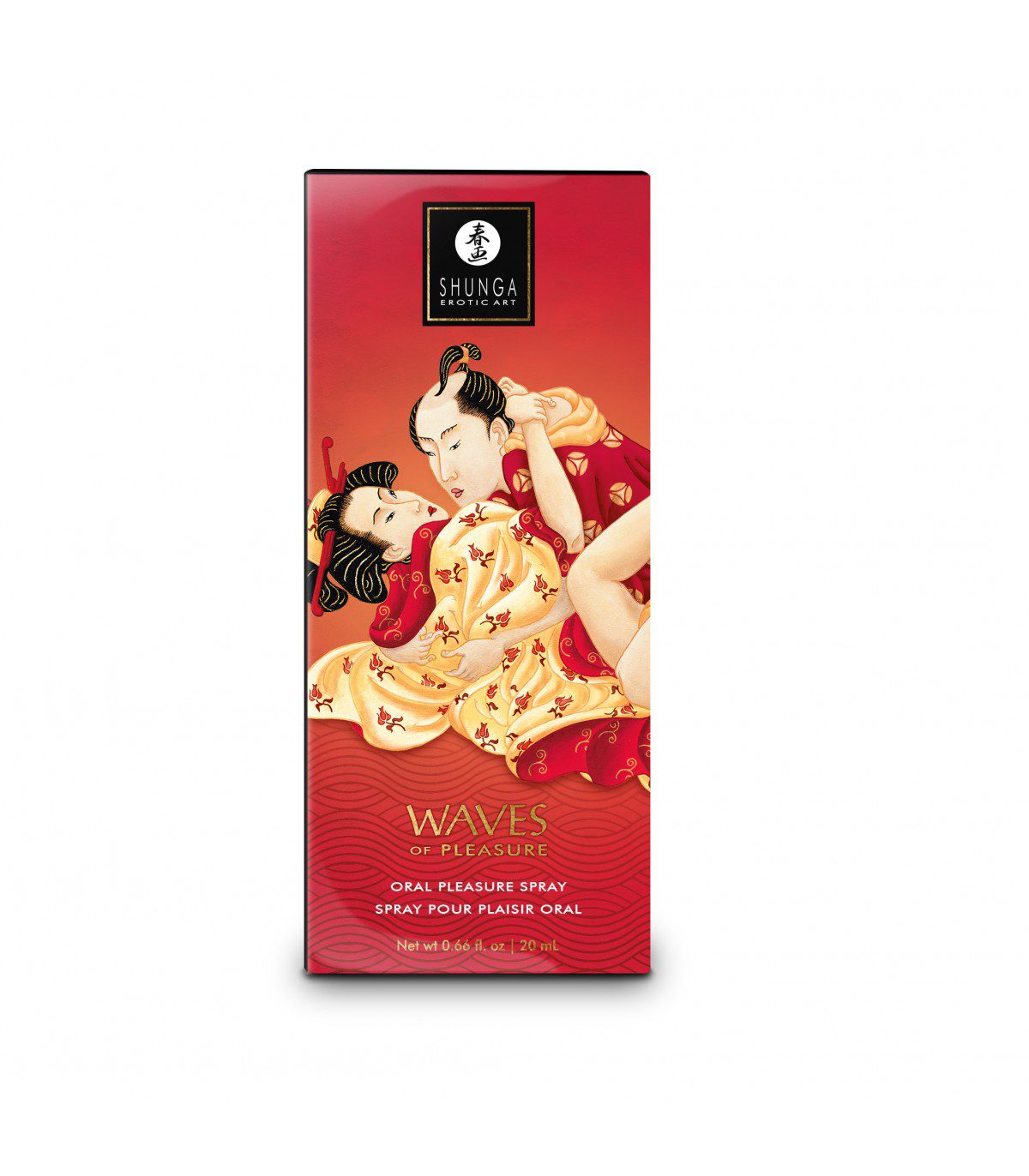 SHUNGA SPRAY ORAL WAVES PLEASURE 20 ML FRESAS CHAMPAGNE - Imagen 7