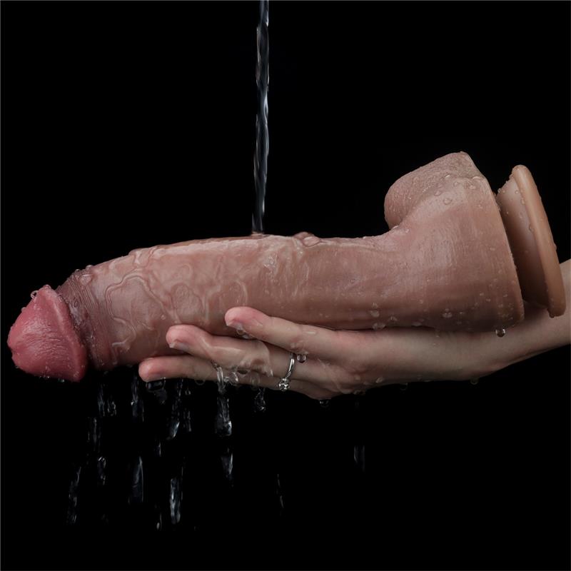 LOVETOY Dildo Nature 10.5" Dual Layer