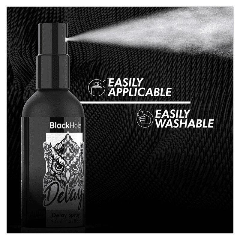 BLACK HOLE - SPRAY RETARDANTE STUDY FORTE 30 ML - Imagen 4
