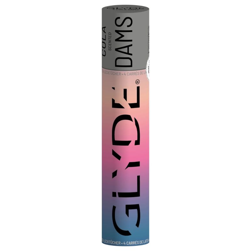 SHEER GLYDE - DAMS LÁMINAS LATEX SEXO ORAL COCA COLA