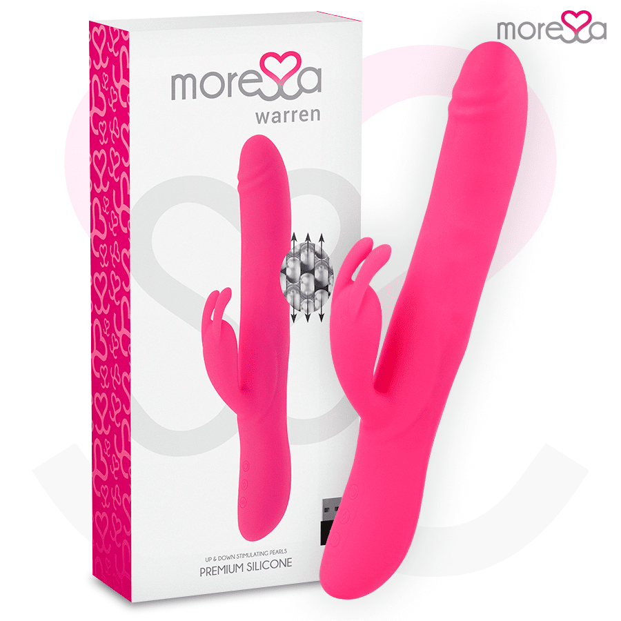 MORESSA - WARREN IMPULSOR OSCILANTE Y POTENTE VIBRACIÓN PREMIUM SILICONA RECARGABLE