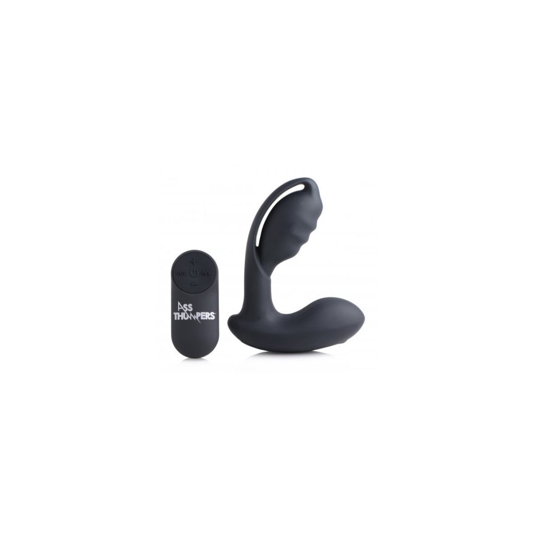 VIBRADOR PROSTÁTICO SILICONA P-STIM C/ MANDO