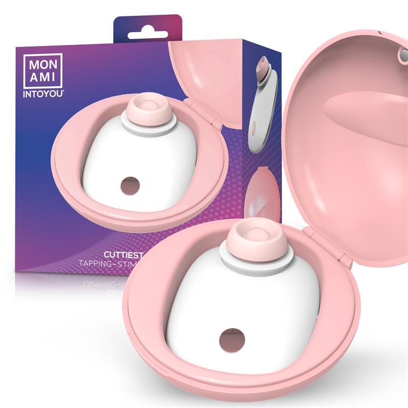 MON AMI Cuttiest Estimulador con Tapping y Caja Protectora de Carga Magnética