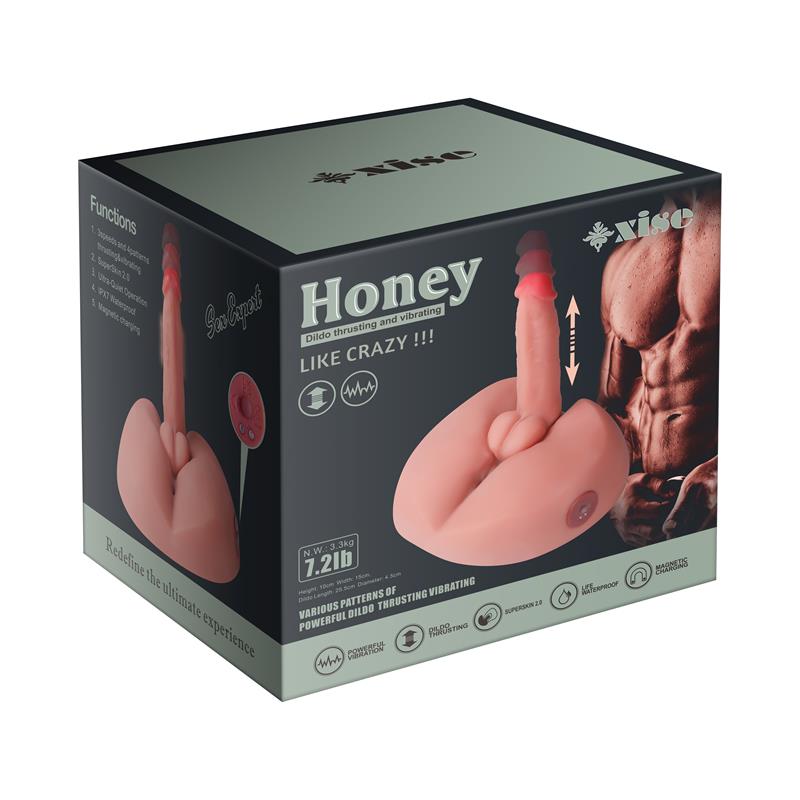XISE Honey Masturbador con Vibración y Thrusting 3.2 kg