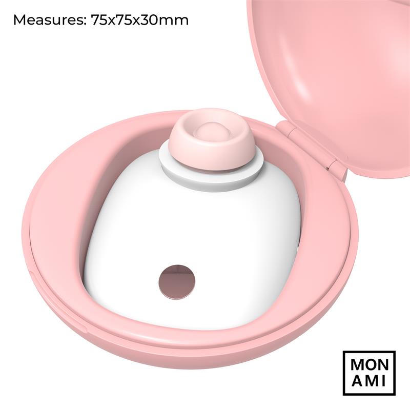 MON AMI Cuttiest Estimulador con Tapping y Caja Protectora de Carga Magnética
