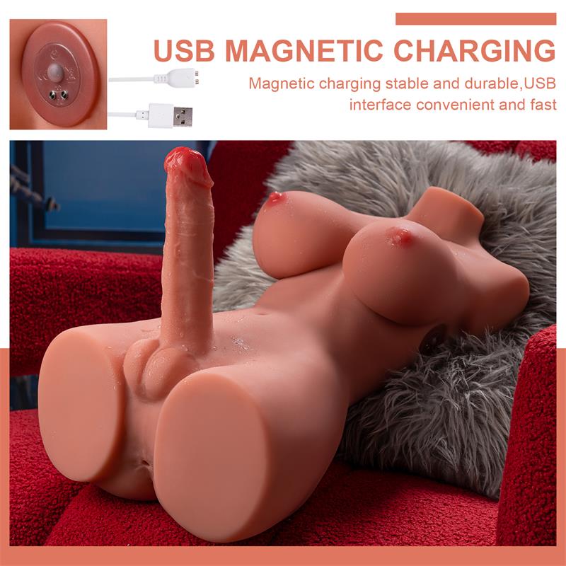 XISE Hermosa Lady Boy Torso con Vibración y Thrusting 9.75 kg