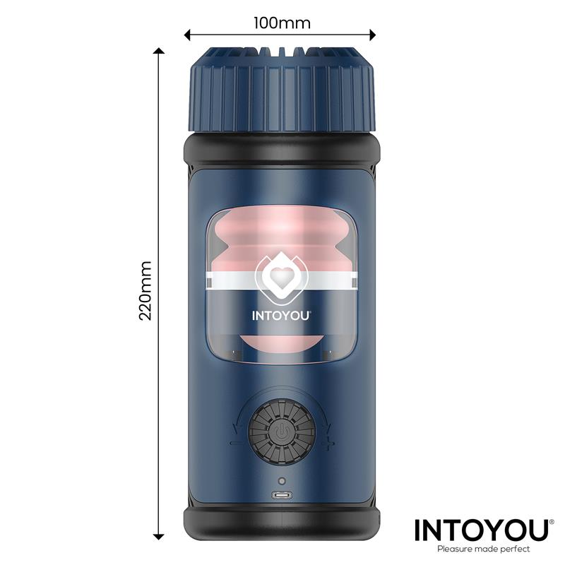 INTOYOU Tenkro Masturbador con Thrusting y Calor USB-C