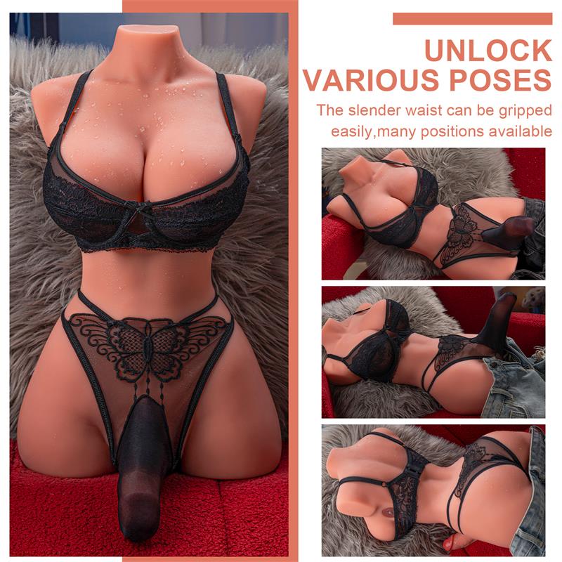 XISE Hermosa Lady Boy Torso con Vibración y Thrusting 9.75 kg