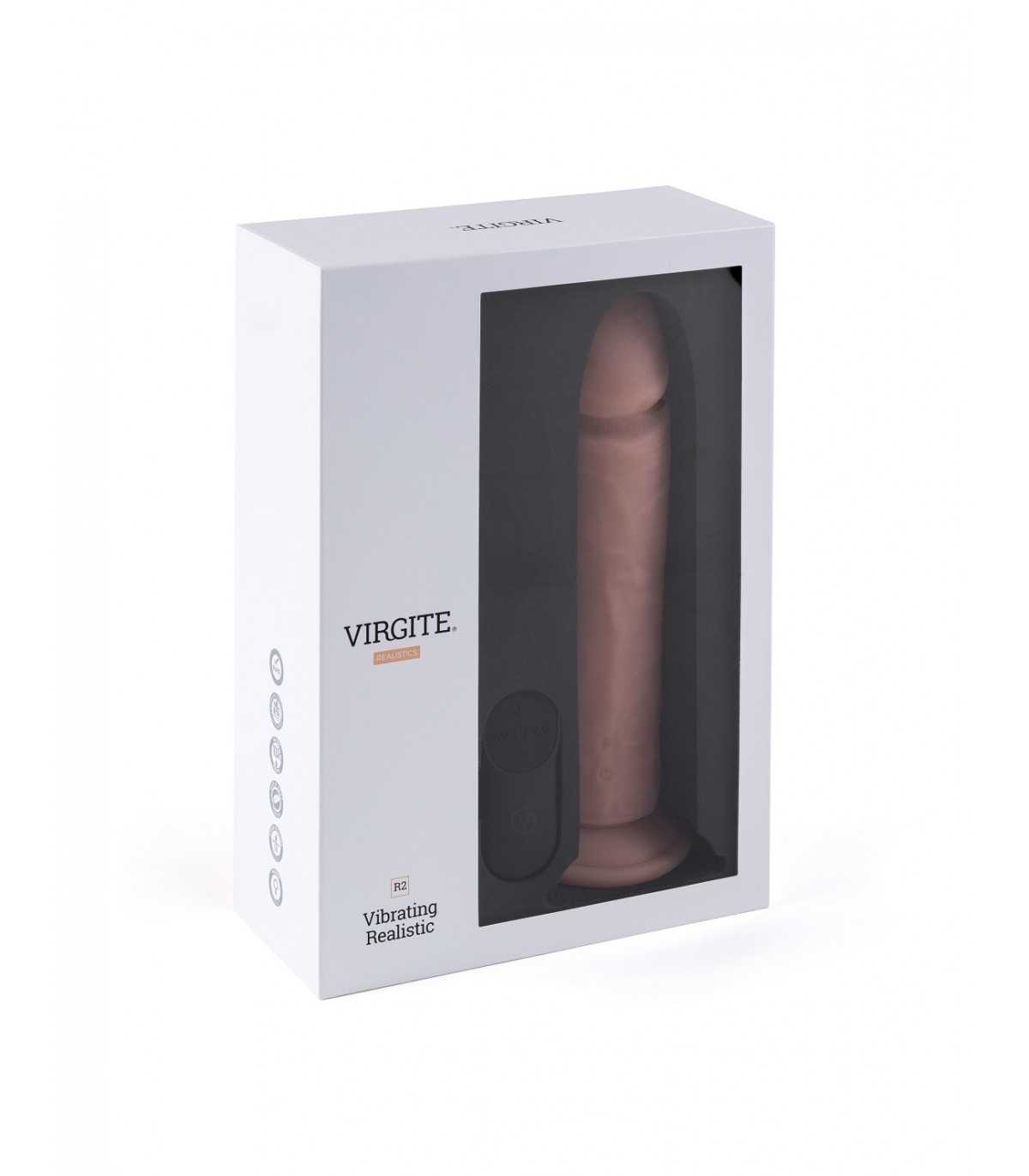 VIBRADOR REALÍSTICO R2 21CM Con CONTROL REMOTO - Imagen 5