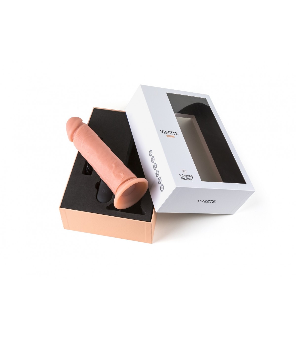 VIBRADOR REALÍSTICO R2 21CM Con CONTROL REMOTO - Imagen 7