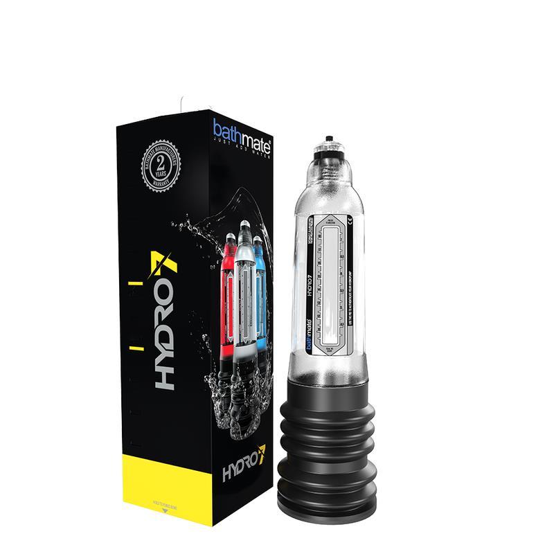 BATHMATE Bomba para el Pene Hydro7 Transparente - Imagen 4
