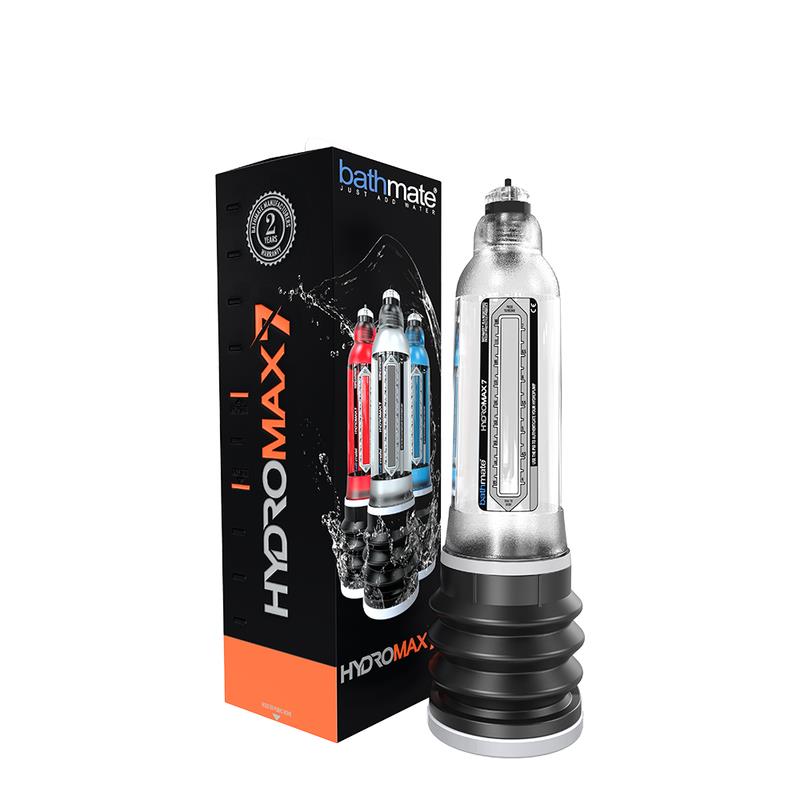 BATHMATE Bomba para el Pene Hydro7 Transparente