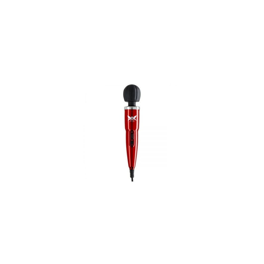 masajeador wand Pixey Silence cereza vibrador externo potente y silencioso