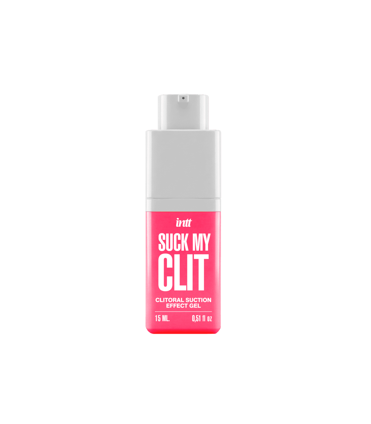 INTT Suck My Clit Fresa 15 ml | Gel Estimulante Clitoriano con Efecto Succión