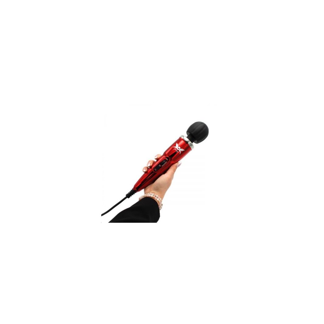 masajeador wand Pixey Silence cereza vibrador externo potente y silencioso