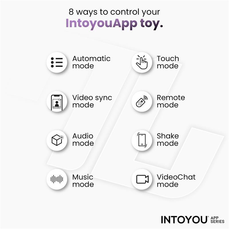 INTOYOU APP SERIES NexEgg Motion Huevo Vibrador con Thrusting App Beige/Rosa