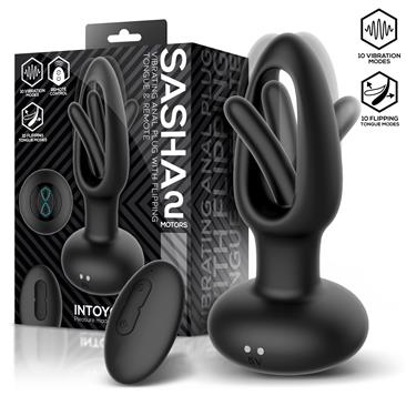 INTOYOU Sasha Plug con Vibración y Lengua Flipping yControl Remoto
