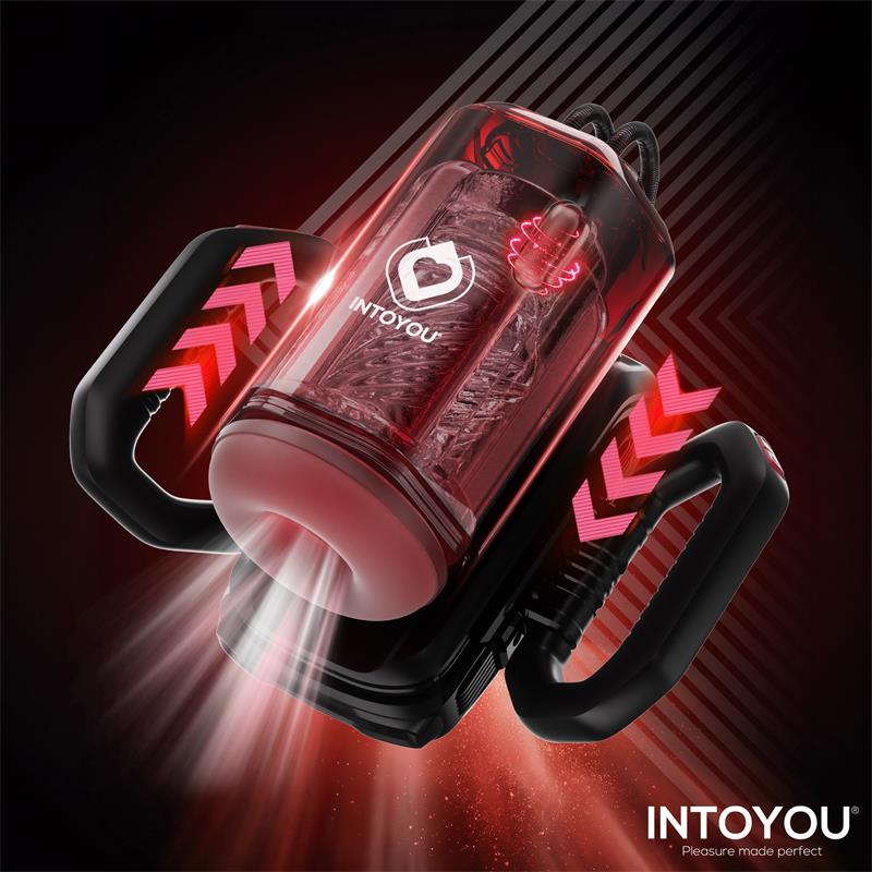 INTOYOU Vexor 3 in 1 Masturbador Masculino Succion, Empuje y Vibración USB-C