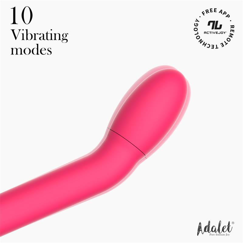 ADALET Gently Estimulador Punto G con APP Rosa