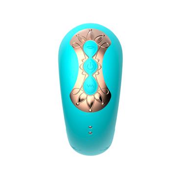 INTOYOU Hydra Vibrador con Pulsación y Lengua Estimuladora de Clítoris 3 Motores USB