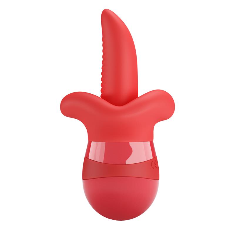 PRETTYLOVE Obelia Estimulador con Vibración y Movimiento Lengua