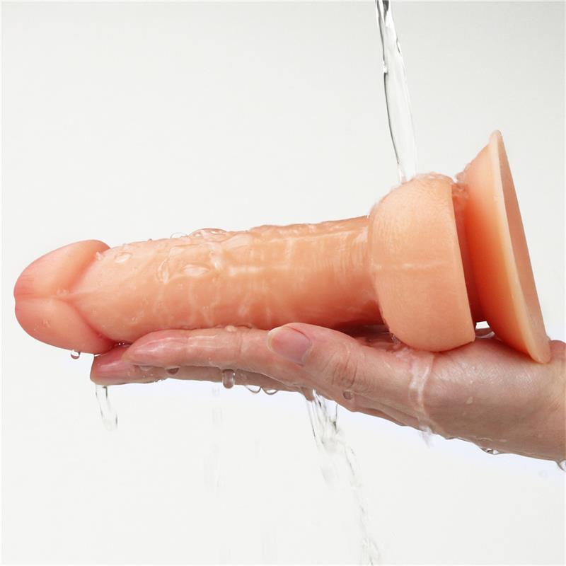 LOVETOY Arnés con Dildo con Vibración y Control Remoto 7.0"