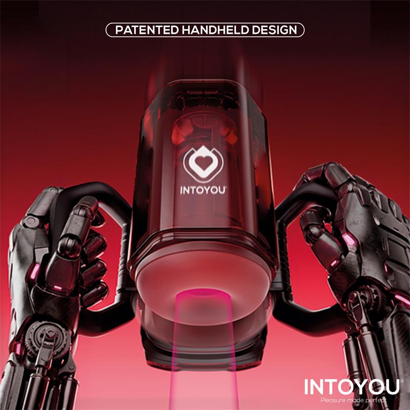 INTOYOU Vexor 3 in 1 Masturbador Masculino Succion, Empuje y Vibración USB-C