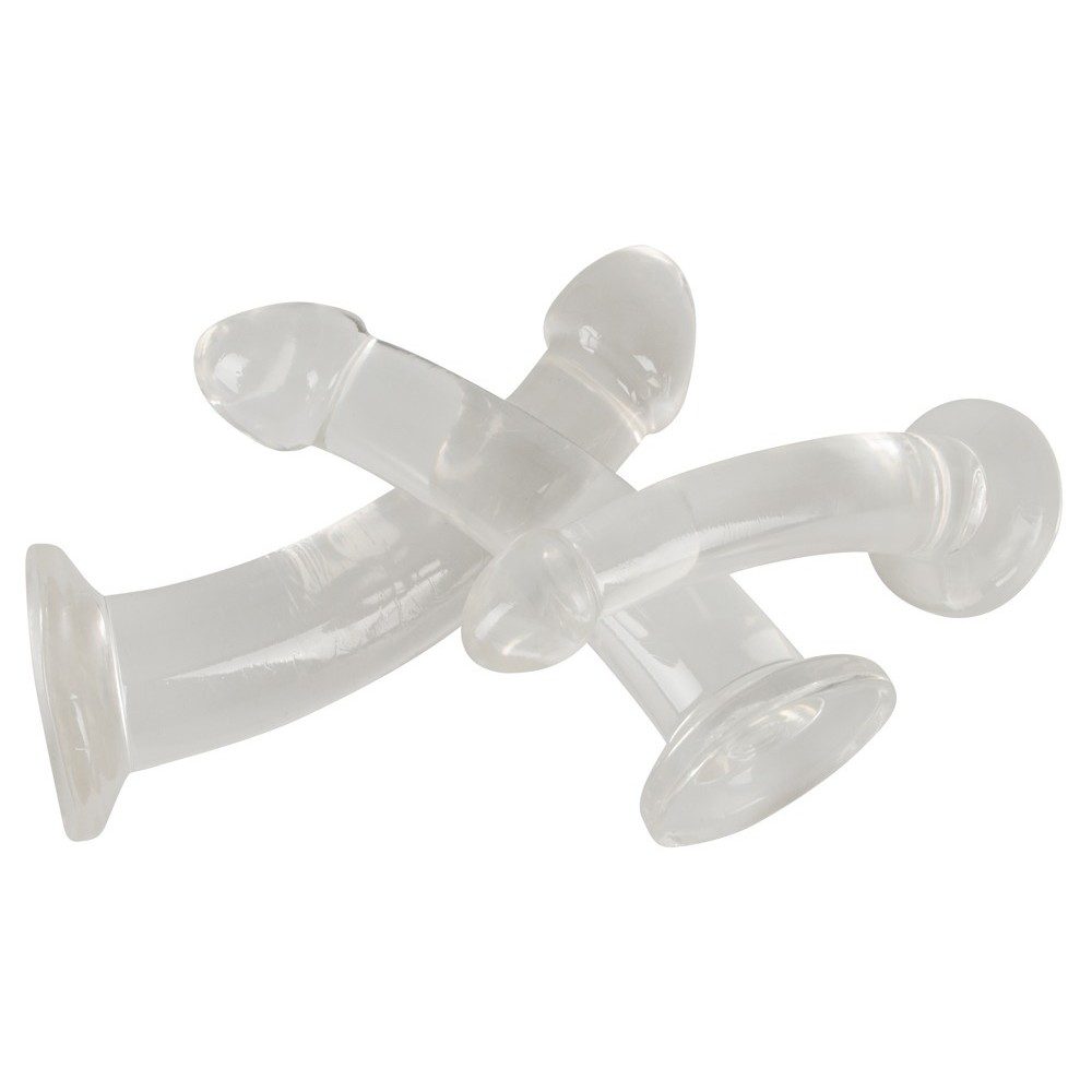 CONJUNTO DE 3 DILDOS ANALES TRAINING SET CRYSTAL