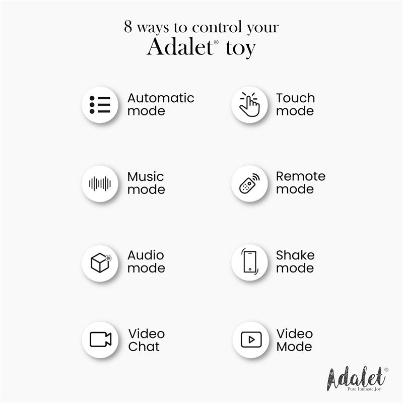 ADALET Gently Estimulador Punto G con APP Rosa - Imagen 7