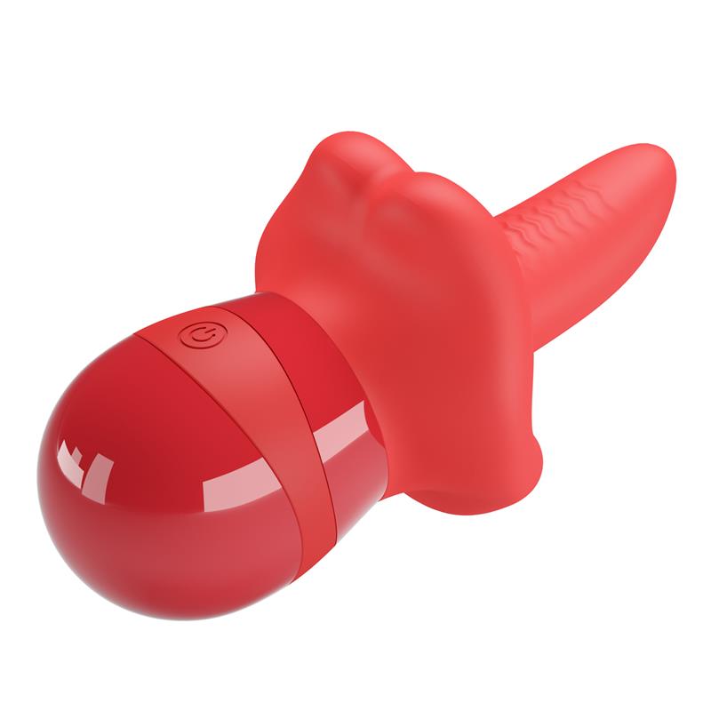 PRETTYLOVE Obelia Estimulador con Vibración y Movimiento Lengua