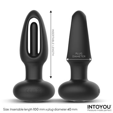 INTOYOU Sasha Plug con Vibración y Lengua Flipping yControl Remoto