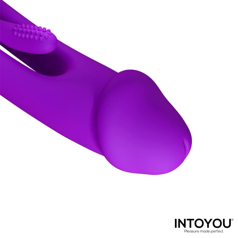 INTOYOU Siter 2.0 Vibrador con Lengua Flapping, Golpeteo y Cabezales Intercambiables