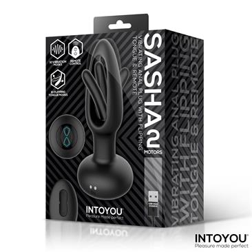 INTOYOU Sasha Plug con Vibración y Lengua Flipping yControl Remoto
