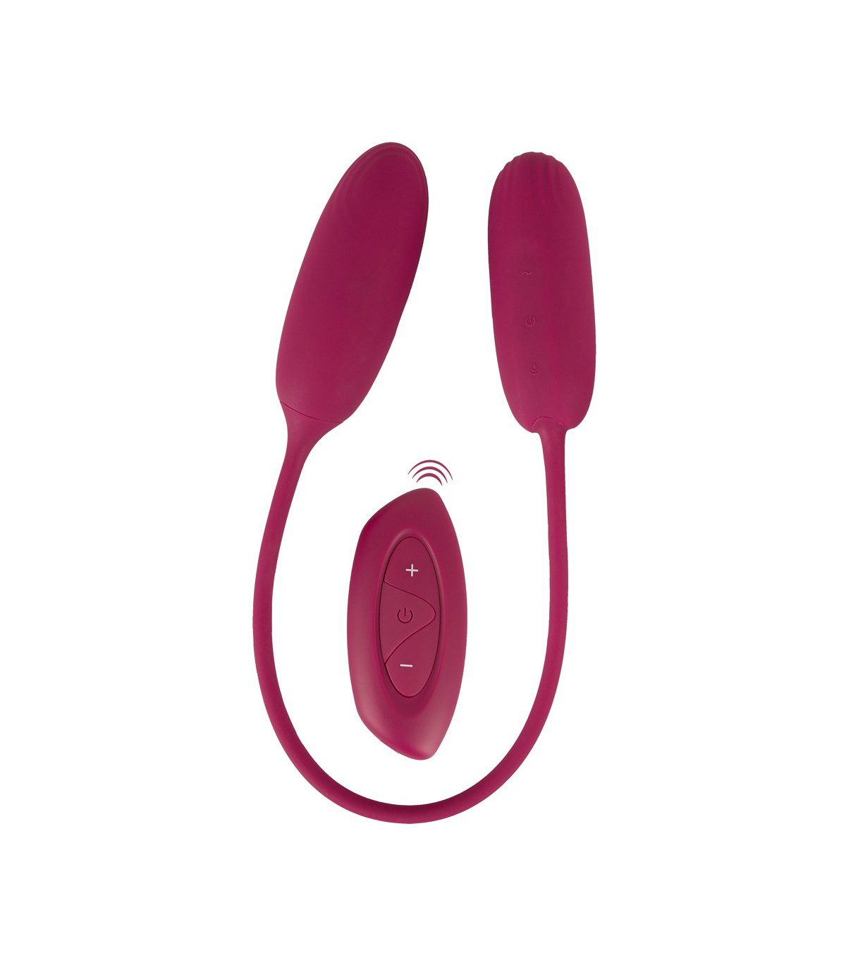 SHAKING & VIBRATING LOVE EGG DUO RECHARGABLE