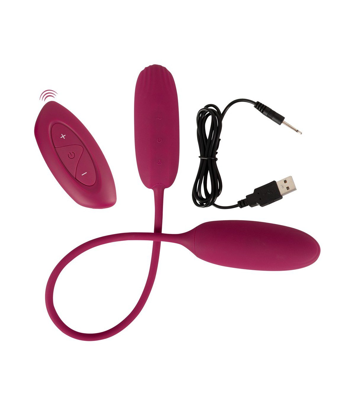 SHAKING & VIBRATING LOVE EGG DUO RECHARGABLE
