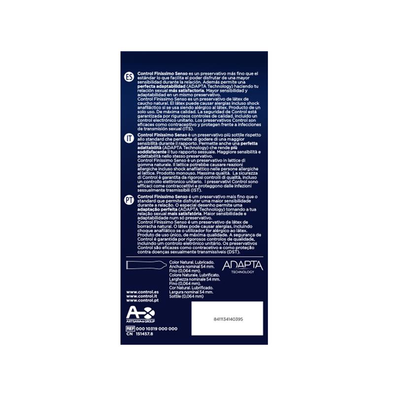 CONTROL Finissimo Senso 24 uds