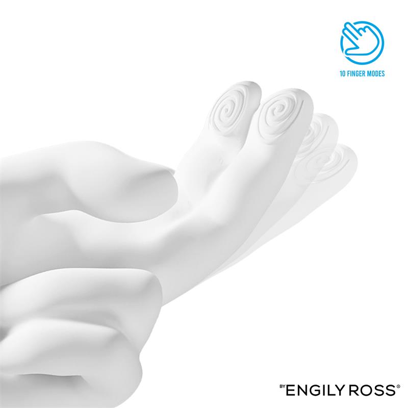 ENGILY ROSS Flirty Hand Estimulador Finger con Efecto Calor