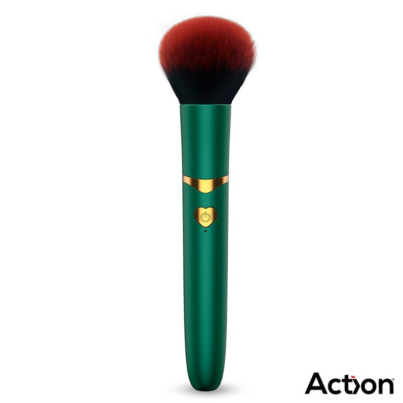 ACTION Secret Vert Estimulador Brocha de Maquillaje con Vibración Verde
