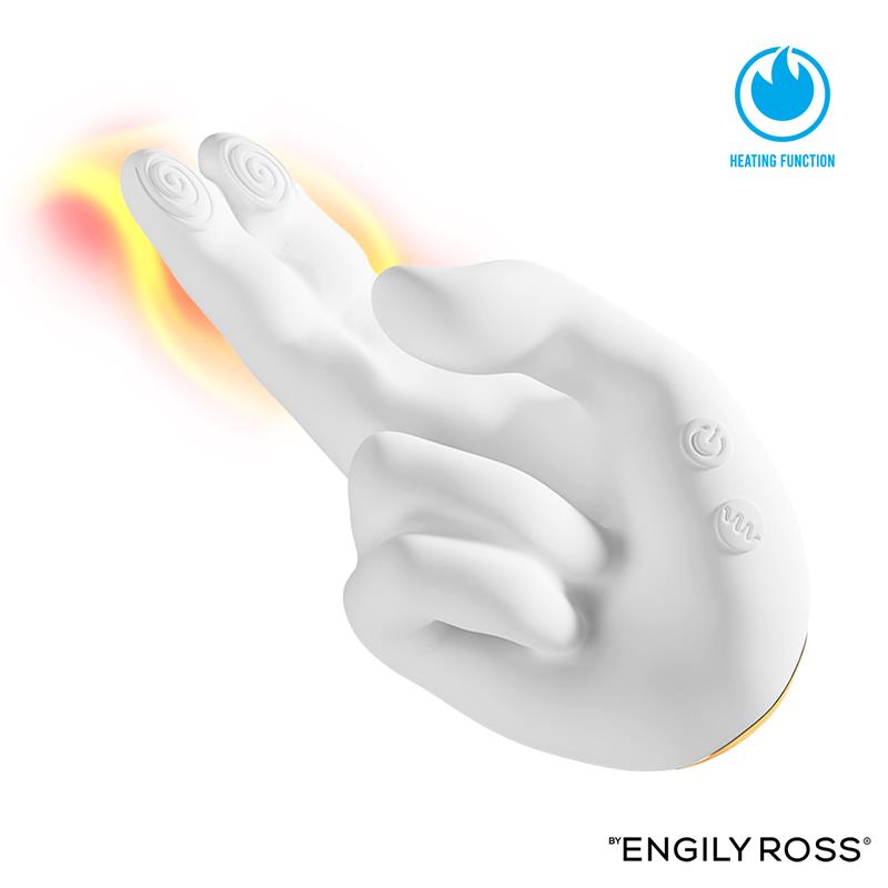 ENGILY ROSS Flirty Hand Estimulador Finger con Efecto Calor