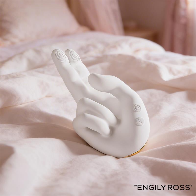 ENGILY ROSS Flirty Hand Estimulador Finger con Efecto Calor