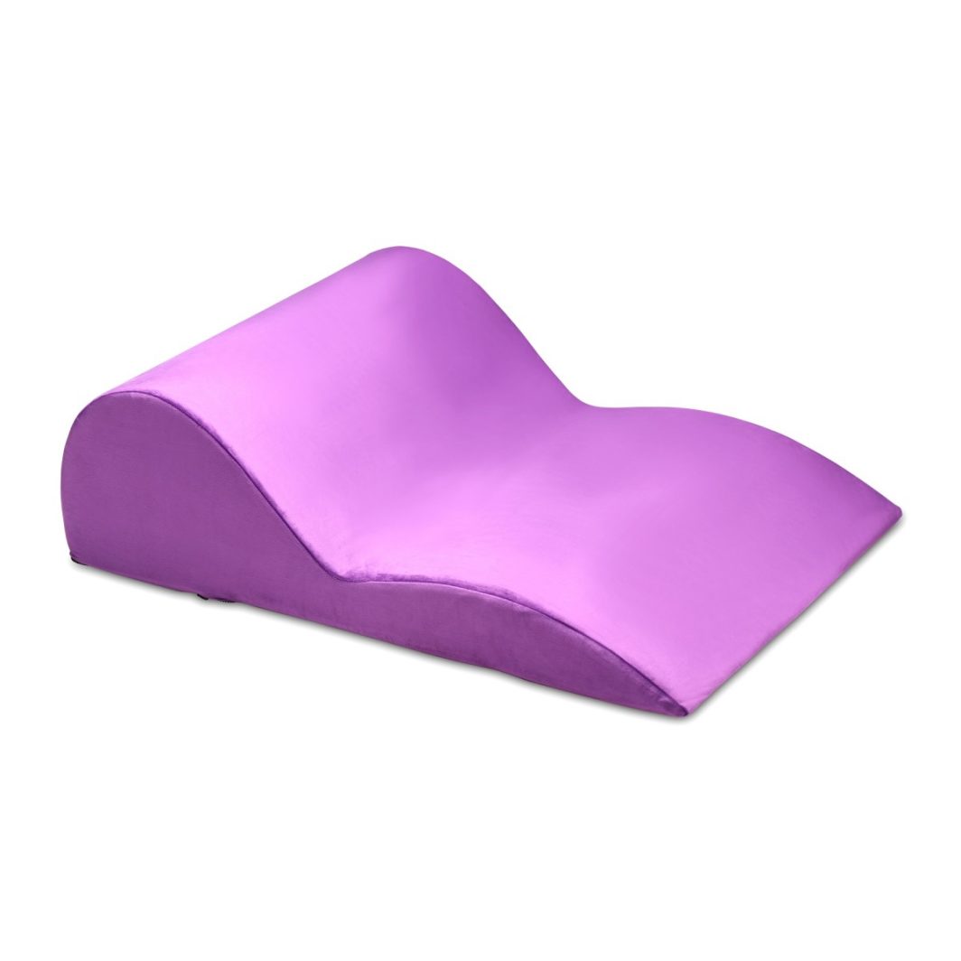 Cojín sexual Contoured Love Cushion lila de XR Brands