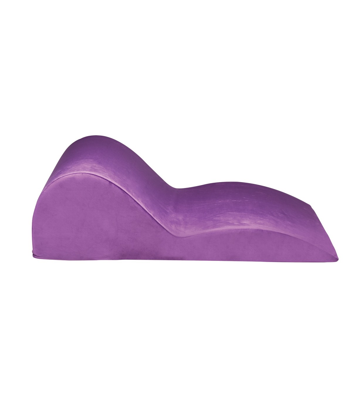 Cojín Love Cushion lila con funda exterior aterciopelada lavable