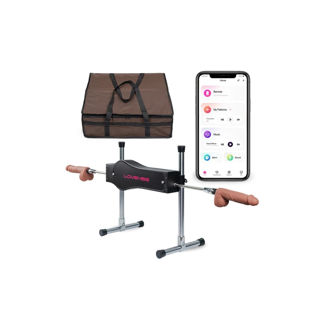 Lovense Sex Machine con caja y accesorios