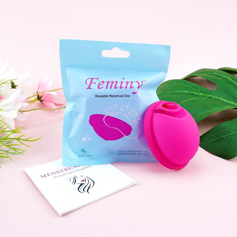 Disco Feminy Menstrual Cup Apta para penetración con anilla fácil extracción - Imagen 6