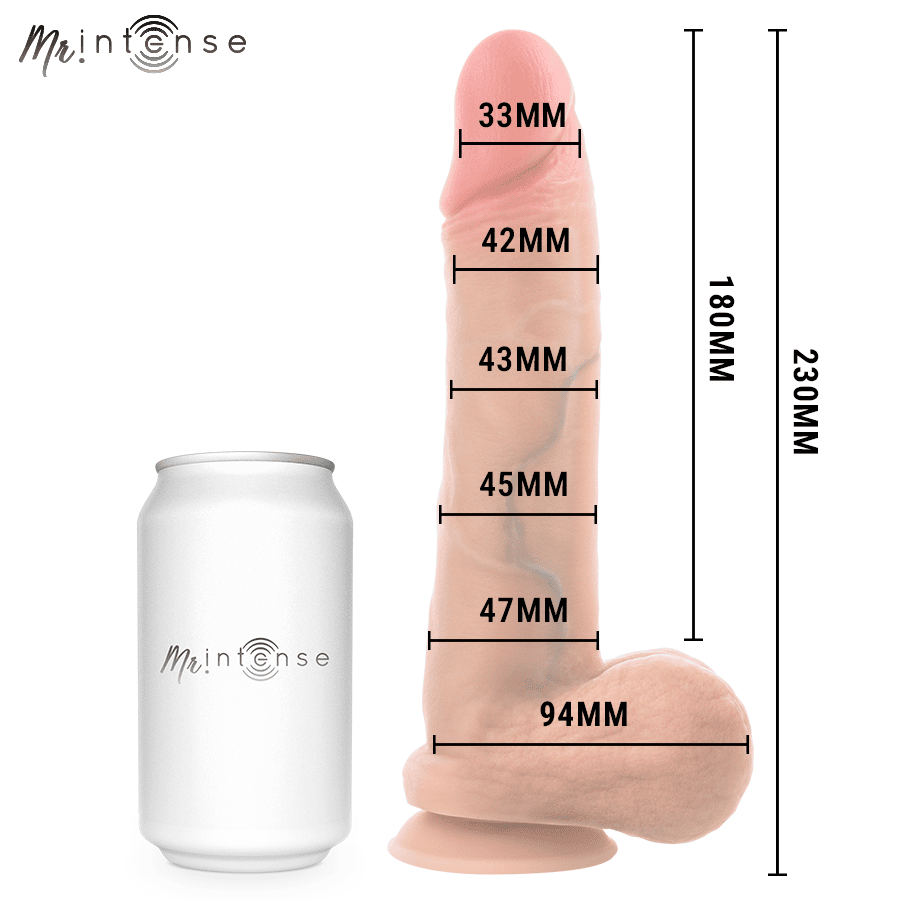 DILDO SILICONA 23 CM